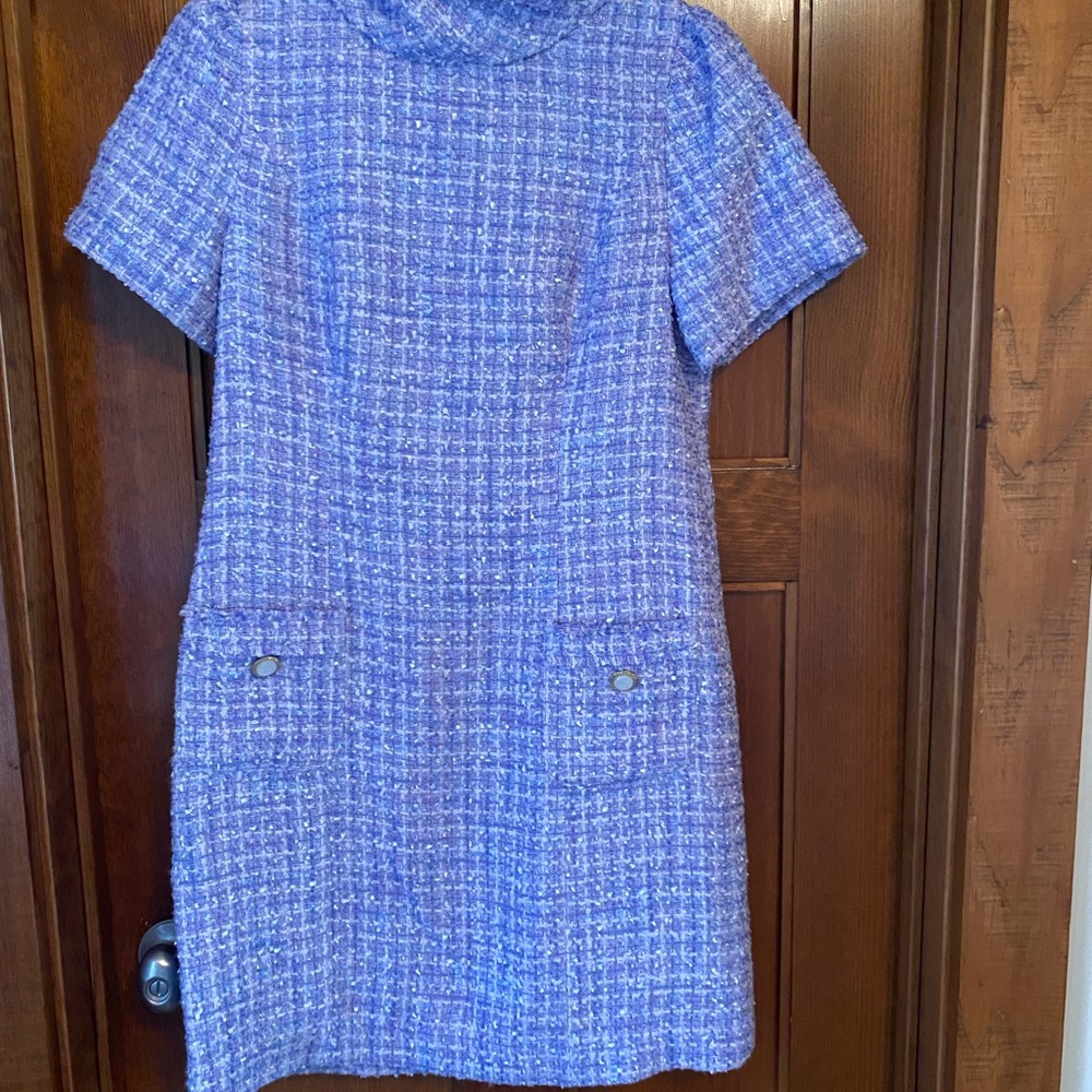 Lilly Pulitzer purple Tweed Mini Dress